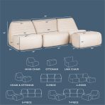 Solvana™ 4 Piece Outdoor Sectional - Image 7