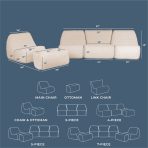 Solvana™ 5 Piece Outdoor Sectional Sofa - Image 11