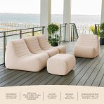 Solvana™ 5 Piece Outdoor Sectional Sofa - Image 6