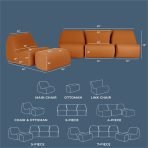 Solvana™ 5 Piece Outdoor Sectional Sofa - Image 61