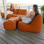 Solvana™ 5 Piece Outdoor Sectional Sofa