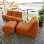 Solvana™ 5 Piece Outdoor Sectional Sofa - Image 64
