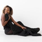 INFINITE CHUNKY KNIT BLANKET | MINKY | BIG - ONYX - Image 5