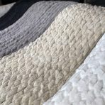 INFINITE CHUNKY KNIT BLANKET | MINKY | BIG - SAND - Image 8