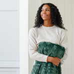 PATTERNED FAUX FUR THROW BLANKETS - Image 72