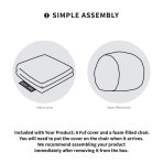 Fuf® 8Ft Giant Bean Bag - Image 86