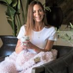 ANGEL PLUSH BLANKET | BIG - DUSTY PINK - Image 5