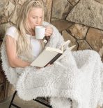 ANGEL PLUSH BLANKET | BIG - SILVER CLOUD - Image 4