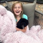 ANGEL PLUSH BLANKET | LITTLE - DUSTY PINK - Image 4