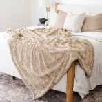 PATTERNED FAUX FUR THROW BLANKETS - Image 54
