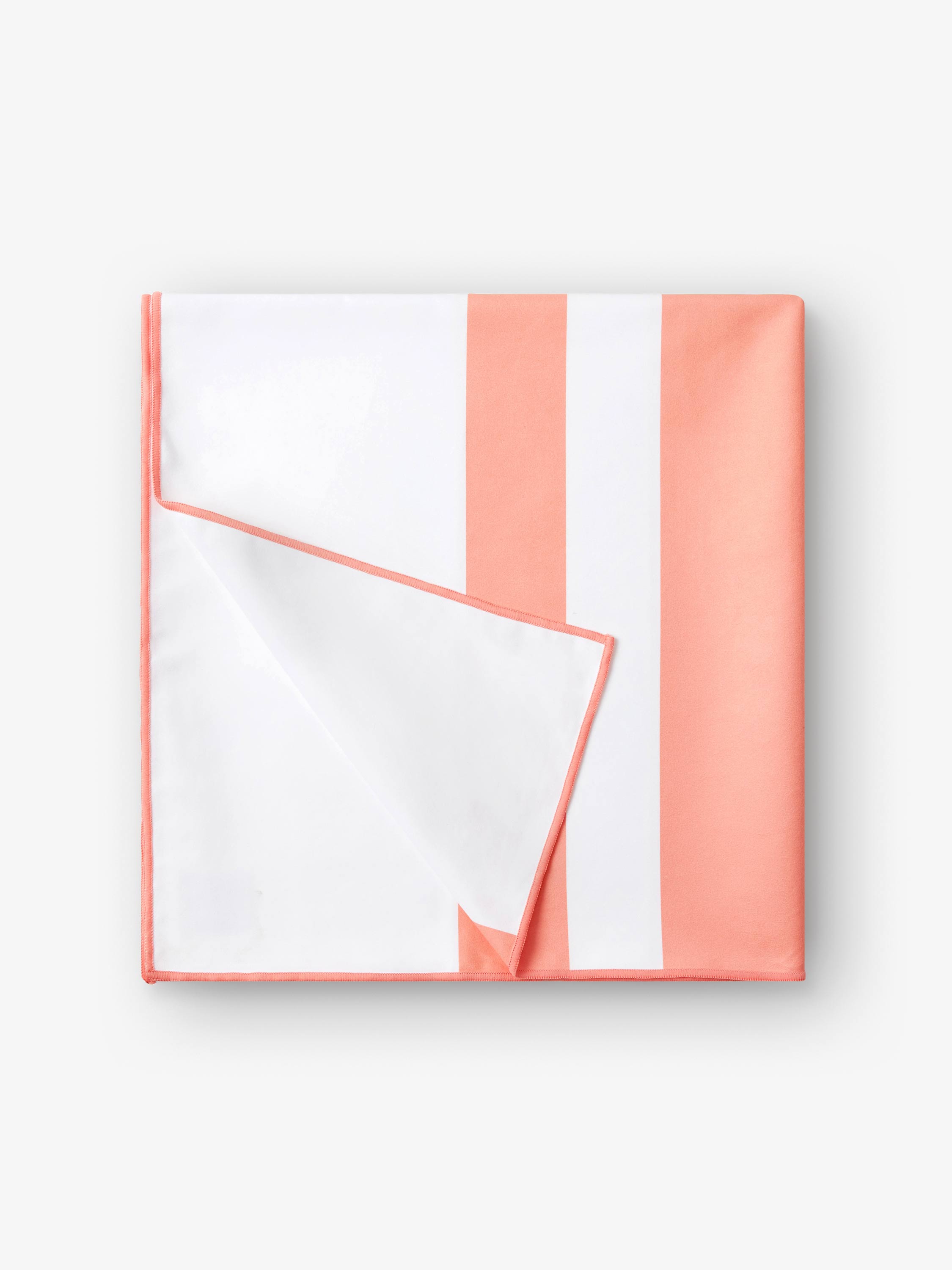 Microfiber_Coral_01 Coral Microfiber Beach Towel - Image 1