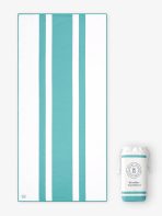 Aqua Microfiber Beach Towel - Image 5