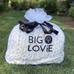 INFINITE CHUNKY KNIT BLANKET | MINKY | BIG - SAND - Image 9