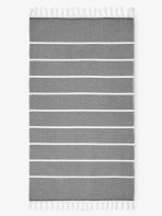 Night Charcoal Positano Turkish Towel - Image 5