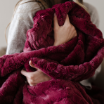PATTERNED FAUX FUR THROW BLANKETS - Image 62