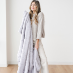 PATTERNED FAUX FUR THROW BLANKETS - Image 21