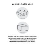 Nestle Loveseat Ottoman - Image 6